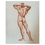 Original Unframed Figure Drawing by Geri Arnold Original Unframed Figure Drawing by Geri Arnold