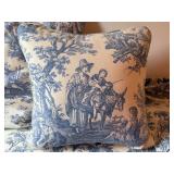 Waverly Toile Duvet Cover Set with Coordinating Pillows 86 x 80 Inches Waverly Toile Duvet Cover Set with Coordinating Pillows 86 x 80 Inches