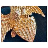 Metropolitan Museum of Art American Eagle Pin with Rhinestones and Box Metropolitan Museum of Art American Eagle Pin with Rhinestones and Box