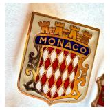 Set of 6 Vintage Enamel Pins Germany Cities, Monaco, and Flags Set of 6 Vintage Enamel Pins Germany Cities, Monaco, and Flags