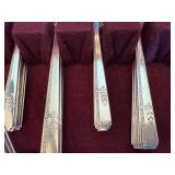 Prestige Plate Flatware Set with Chest, 6 Dinner Forks, 7 Teaspoons, 8 Salad Forks & Knives, Serving Utensils Prestige Plate Flatware Set with Chest, 6 Dinner Forks, 7 Teaspoons, 8 Salad Forks & Knives, Serving Utensils
