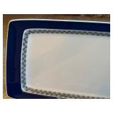 Villeroy & Boch Saphir Saar Serving Tray with 3 Cups and Saucers Villeroy & Boch Saphir Saar Serving Tray with 3 Cups and Saucers