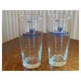 Pair of Innsbruck Imported Lager Beer Glasses 16 oz Pair of Innsbruck Imported Lager Beer Glasses 16 oz
