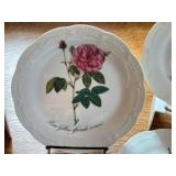 Vintage Porcelain Tea Set with Floral Plates and Teacups, Assorted German Makers Vintage Porcelain Tea Set with Floral Plates and Teacups, Assorted German Makers