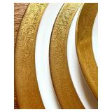 Mikasa Narumi Japan Bone China Harrow 2 Place Settings with Gold Trim Mikasa Narumi Japan Bone China Harrow 2 Place Settings with Gold Trim