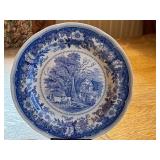 Spode Williamsburg Country Scenes Plates with Mason Spode Williamsburg Country Scenes Plates with Mason
