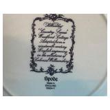 Spode Williamsburg Country Scenes Plates with Mason Spode Williamsburg Country Scenes Plates with Mason