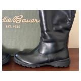 Eddie Bauer Black Leather Boots Size 7 with Box Eddie Bauer Black Leather Boots Size 7 with Box