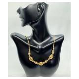 18K Gold Ornate Necklace, 20.5 Inches 18K Gold Ornate Necklace, 20.5 Inches