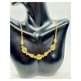 18K Gold Ornate Necklace, 20.5 Inches 18K Gold Ornate Necklace, 20.5 Inches