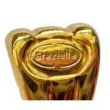 Graziella Italy 18K Gold Ornate Pendant Graziella Italy 18K Gold Ornate Pendant