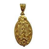 Graziella Italy 18K Gold Ornate Pendant Graziella Italy 18K Gold Ornate Pendant