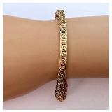18k Italian 7.5 Inch Gold Bracelet 18k Italian 7.5 Inch Gold Bracelet