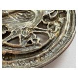 Sterling Silver MMA 1946 Bird Brooch Pin, 1.7 Inches Sterling Silver MMA 1946 Bird Brooch Pin, 1.7 Inches