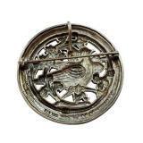 Sterling Silver MMA 1946 Bird Brooch Pin, 1.7 Inches Sterling Silver MMA 1946 Bird Brooch Pin, 1.7 Inches