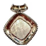 Sterling Silver and Mother of Pearl Pendant Sterling Silver and Mother of Pearl Pendant