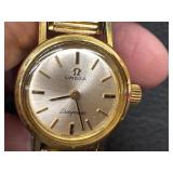 Vintage Omega Ladymatic Gold Plated Watch with Guarantee Paperwork Vintage Omega Ladymatic Gold Plated Watch with Guarantee Paperwork
