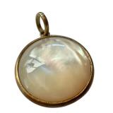 Sterling Silver Mother of Pearl Pendant Sterling Silver Mother of Pearl Pendant