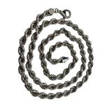 20 Inch Sterling Silver Rope Chain Necklace 20 Inch Sterling Silver Rope Chain Necklace