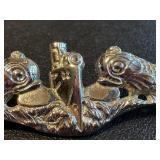 WWII US Navy Submarine Combat Patrol Sterling Silver Pin WWII US Navy Submarine Combat Patrol Sterling Silver Pin