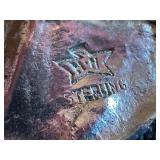 WWII US Navy Submarine Combat Patrol Sterling Silver Pin WWII US Navy Submarine Combat Patrol Sterling Silver Pin