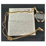 Metropolitan Museum of Art Russian Imperial Magnifier Necklace with 30 Inch Chain Metropolitan Museum of Art Russian Imperial Magnifier Necklace with 30 Inch Chain