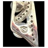 Stauer Bow Brooch with Pearls and Crystal Accents Stauer Bow Brooch with Pearls and Crystal Accents