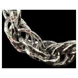 Sterling Silver 7 Inch Twisted Rope Chain Bracelet Sterling Silver 7 Inch Twisted Rope Chain Bracelet
