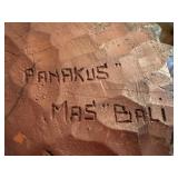 41.5 Inch Balinese Hand-Carved Wooden Statue 41.5 Inch Balinese Hand-Carved Wooden Statue