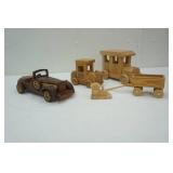 Wooden Toy Cars