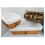 Decorative Storage Baskets (3ct)