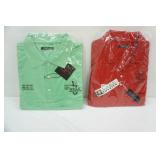 Wells Real Estate Funds Golf Shirts NEW 2ct