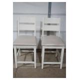 Pair of Padded Bar Stool