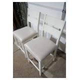 Pair of Padded Bar Stool