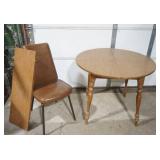 Kitchen Table, Chair, and extra leaf