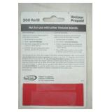 $60 Verizon Prepaid Refill Card