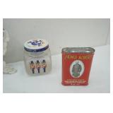 Antique Mirrors, Vintage Mini Pie Tins, Vintage Pipe Tobacco Tin and Other Decor