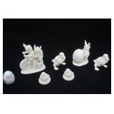 Snowbabies Easter Figurines Lot