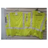 Lime Mesh Safety Vests (2ct) Size L