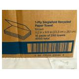 16 Packs of Pacific Blue Single Fold Paper Towels