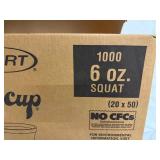 1000 Dart Isulated Cups - 6oz