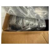 Box Of Plastic Serving Trays with Lids