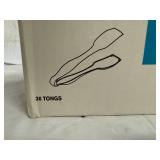 36 Plastic Serving Tongs