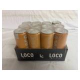 12 Pack of Loco Coffee Vanilla Honey Cold Brew
