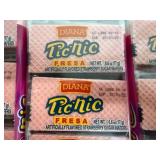 10 Packs of Diana Strawberry Sugar Wafers