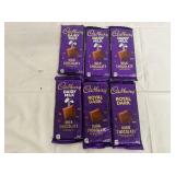 6 Cadbury Milk Chocolate Bars