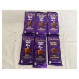 6 Cadbury Milk Chocolate Bars