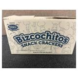 12 Packs of Bizcochitos Snack Crackers
