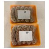 B. 2x 10ct Traditional Bratwursts B. 2x 10ct Traditional Bratwursts