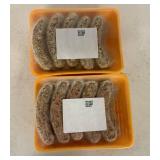 B. 2x 10ct Traditional Bratwursts B. 2x 10ct Traditional Bratwursts